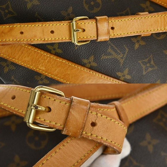 LOUIS VUITTON LV Randonnee PM Shoulder Bag Monogram Leather Brown M42243 35YD458 - Picture 10 of 16